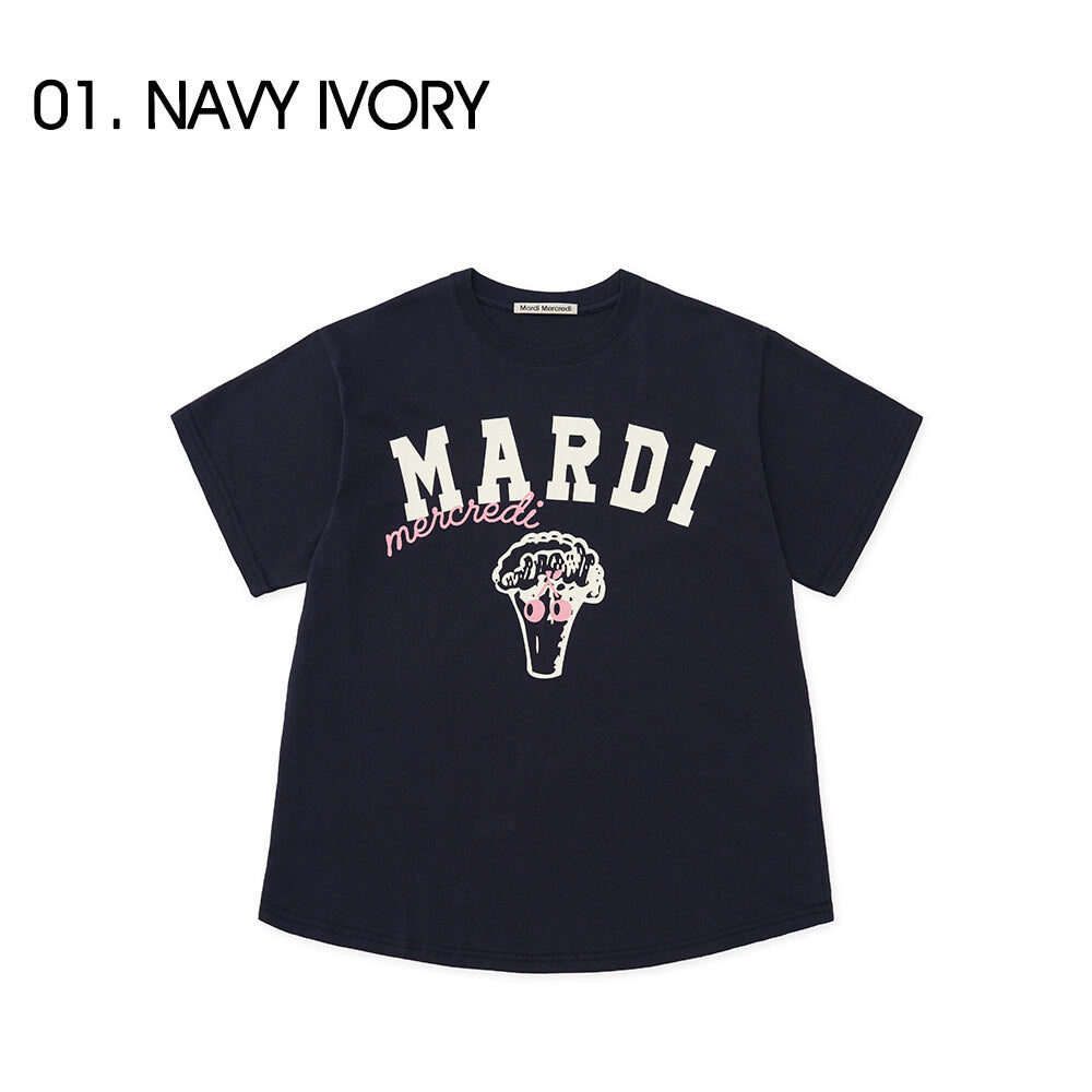 Mardi Mercredi T-Shirt Broccoli - 4 Colors Available | Authentic