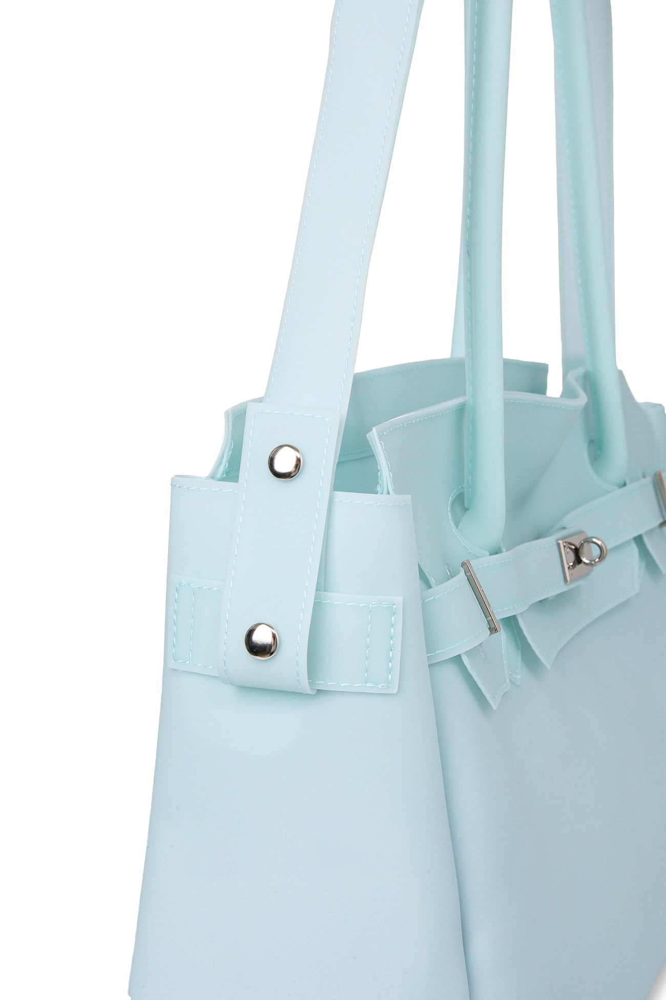 DEINET Jelly Two-Way Big Bag Ice Blue | Includes Free Wallet