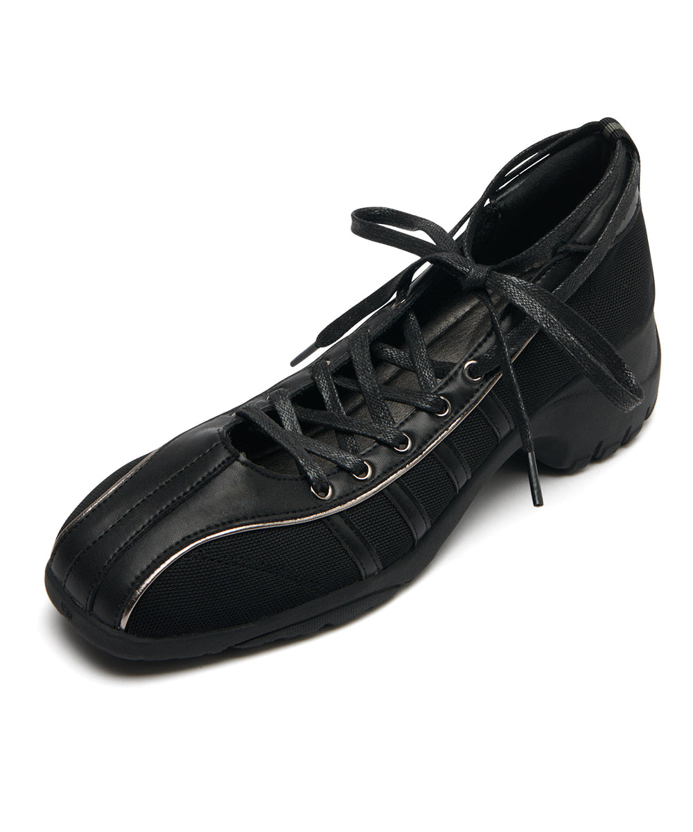 ROCKFISH BLISS HEEL LACEUP SNEAKERS - BLACK – SeoulSeoul