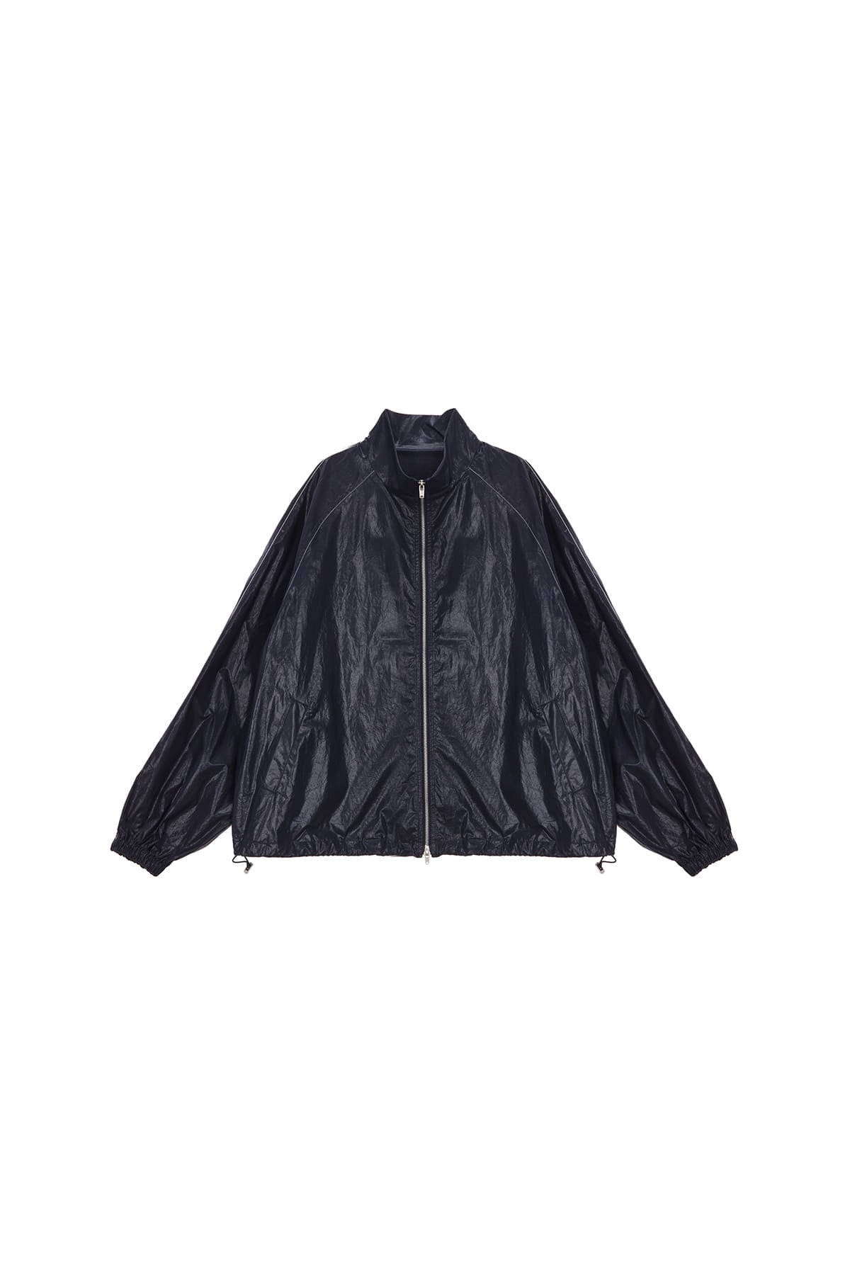 MATIN KIM LOGO COATING JUMPER IN NAVY – SeoulSeoul