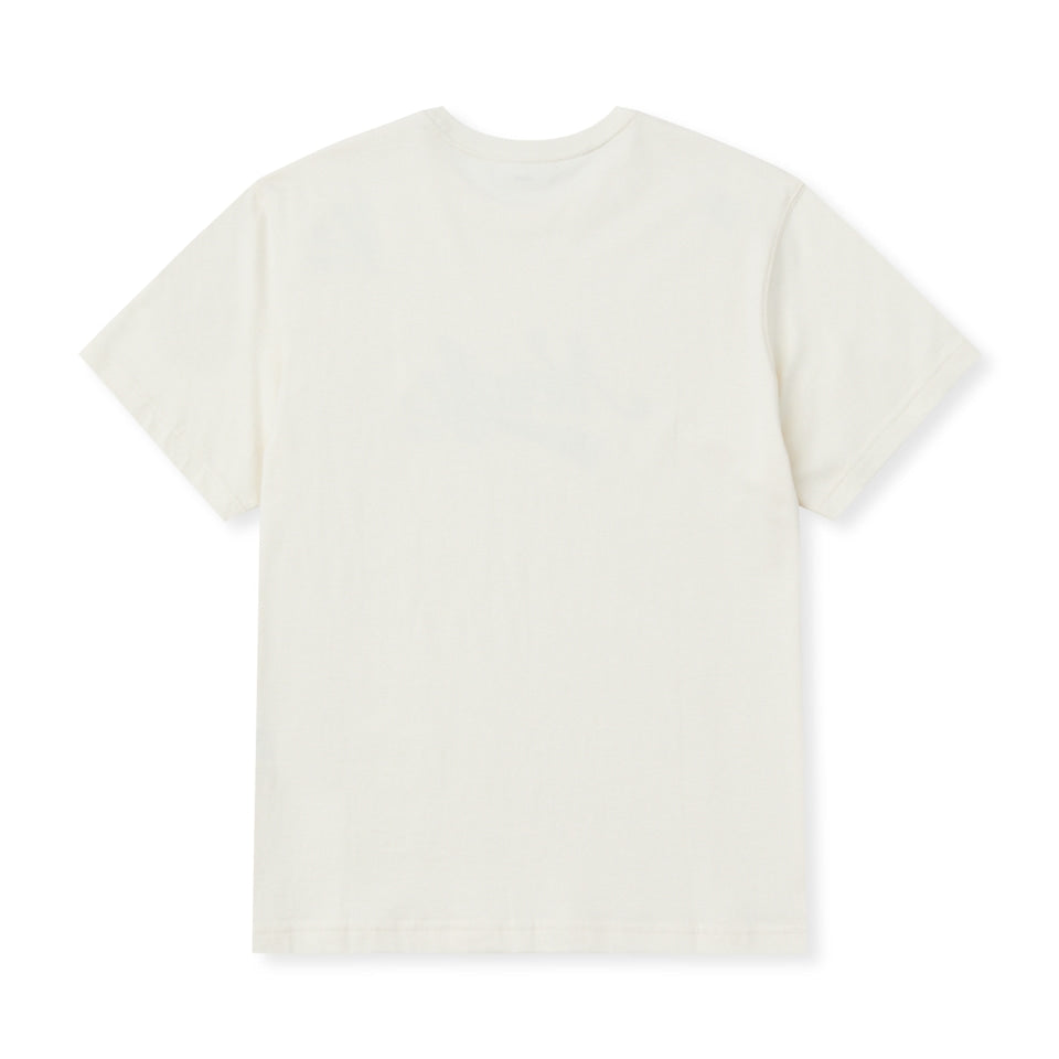 ★NERDY★ 人気★Varsity Logo Short Sleeve T-Shirt NERDY Varsity Logo Short Sleeve T-Shirt Cream – SeoulSeoul