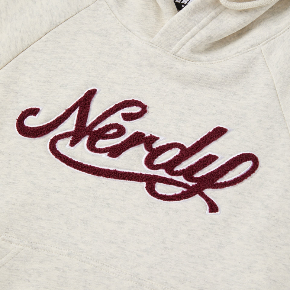 [ NERDY ]★WOMEN'S CULSIVE LOGO CROP PULLOVER HOODIE SET NERDY Culsive Logo Crop Pullover Hoodie Oatmeal – SeoulSeoul