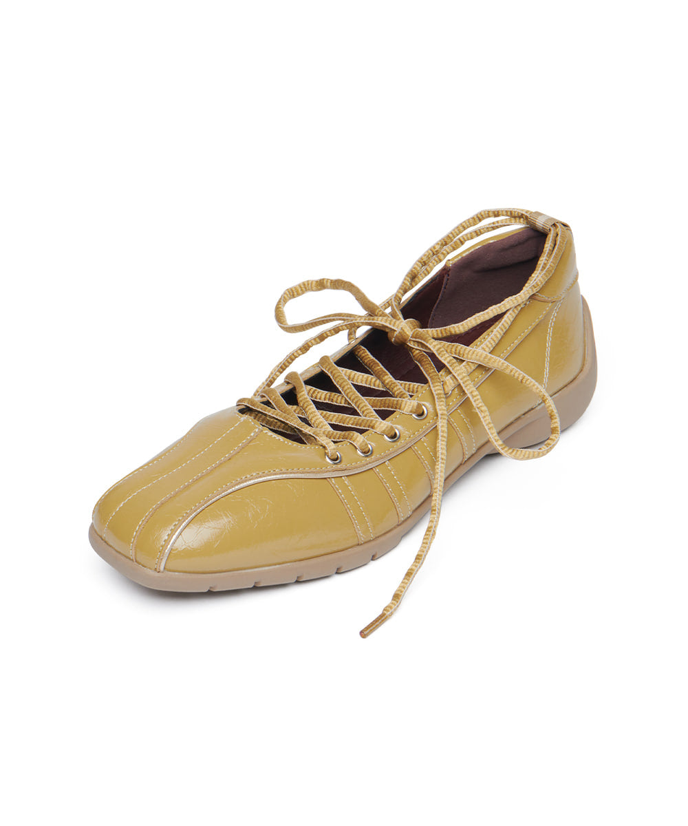ROCKFISH BLISS LACEUP SNEAKERS V2 - MUSTARD – SeoulSeoul
