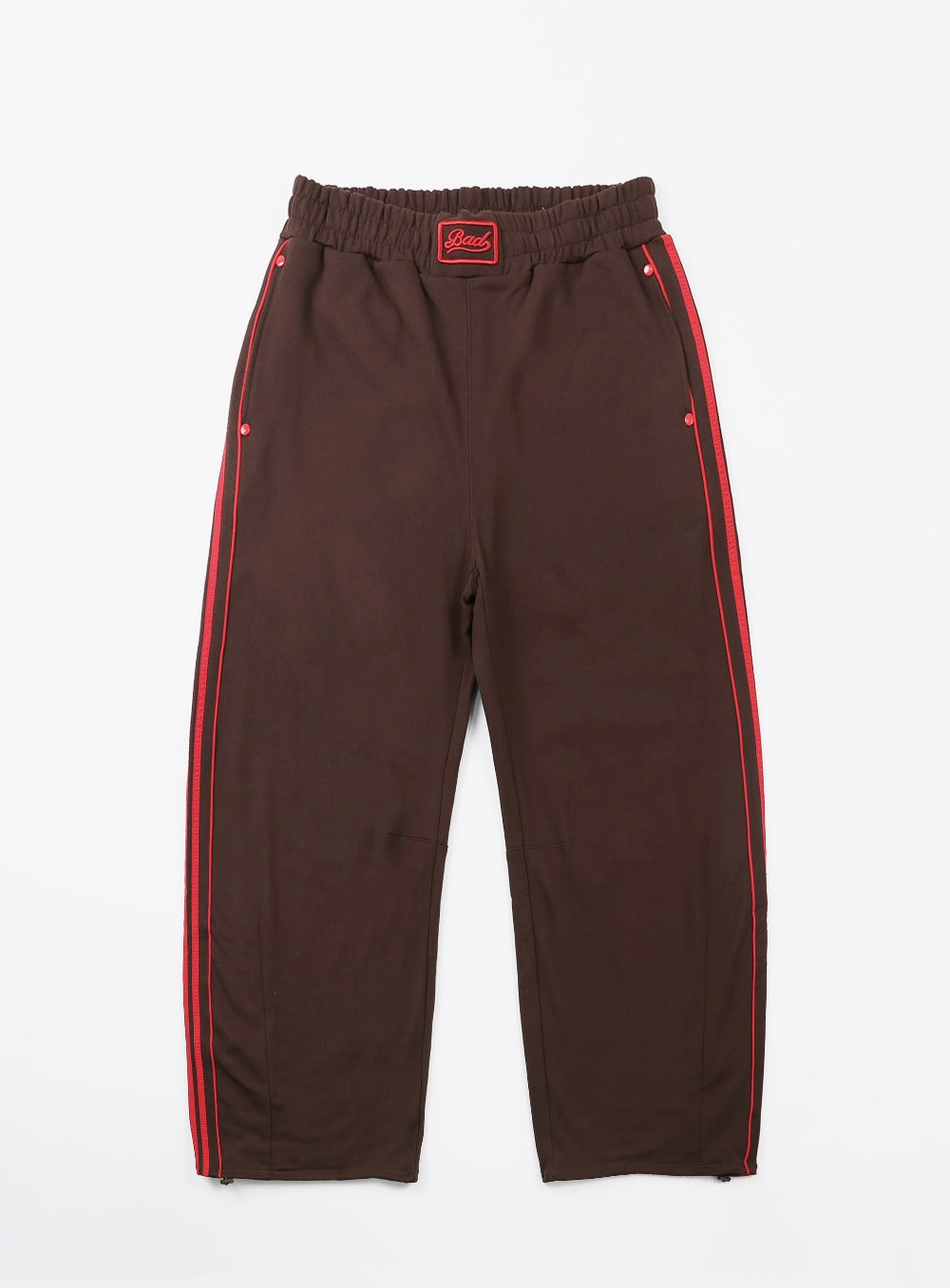 ◎BADBLOOD◎ Billy 2 Way Curved Jogger Trousers Chocolate w- BAD BLOOD Billy 2 Way Curved Jogger Trousers - Chocolate