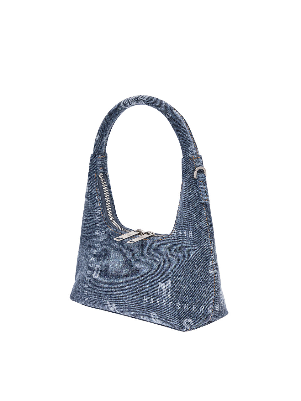HOBO MINI+STRAP_DENIM★[MARGESHERWOOD] MARGESHERWOOD HOBO MINI+STRAP_denim – SeoulSeoul