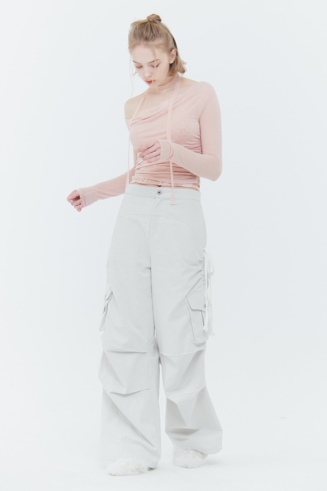 【pain or pleasure】25ss SARA CARGO PANTS PAIN OR PLEASURE SARA CARGO PANTS BLACK – SeoulSeoul