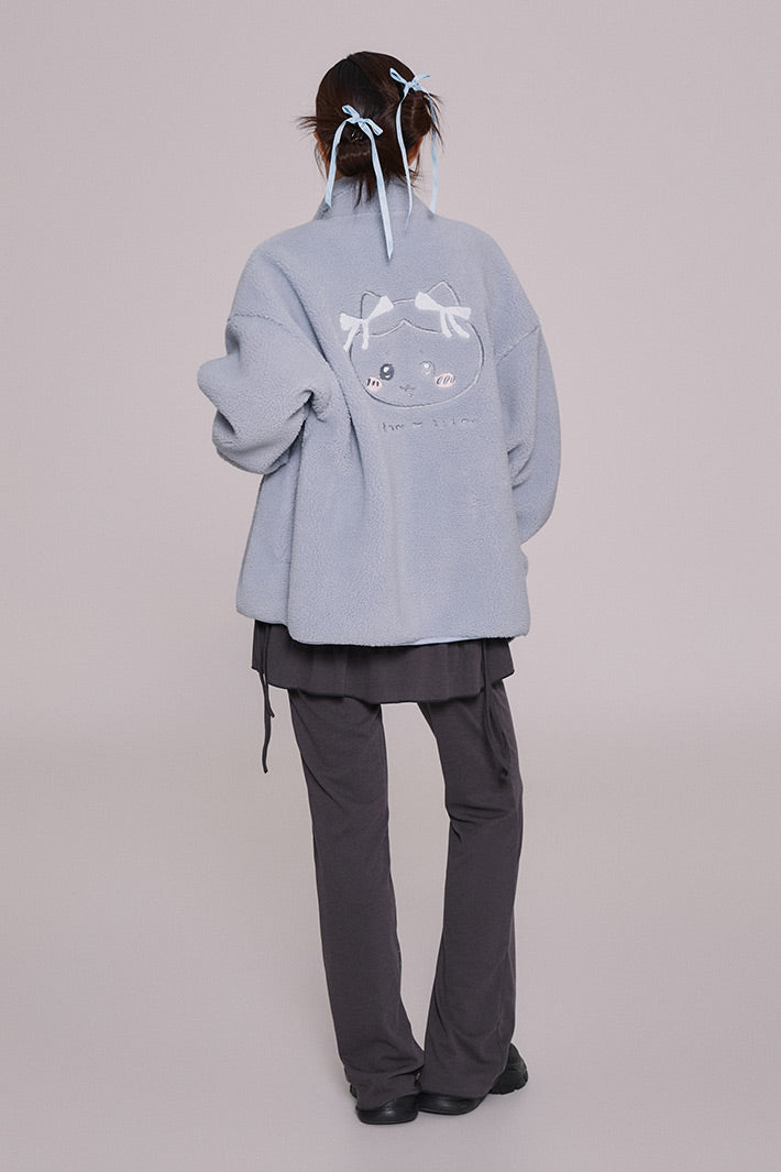 Chiさん フリース IN STOCK】SPAO x Chiikawa Dumble Fleece BLUE – SeoulSeoul