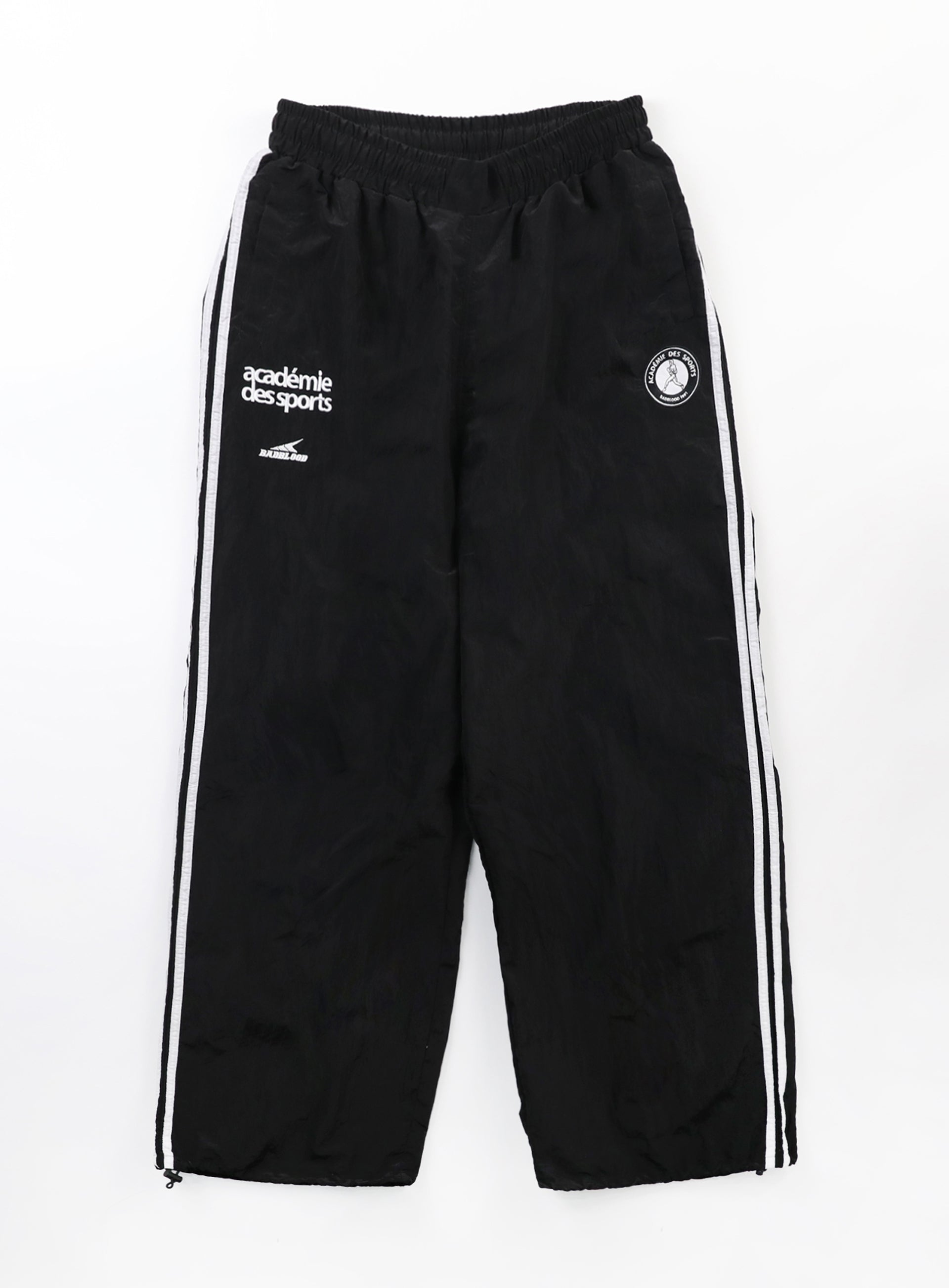 ★BADBLOOD★ Dark Classic Pinstripe Track Pants Black w-pts2 cfceabc4449de7b4c3c14666c5a91e