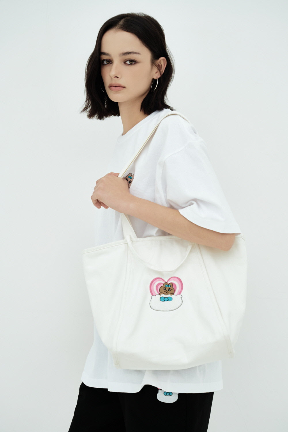 【ADLV】 OPANCHU USAGI SHOUDLER BAG acmé de la vie ADLV OPANCHU USAGI SHOUDLER BAG LIGHT PINK