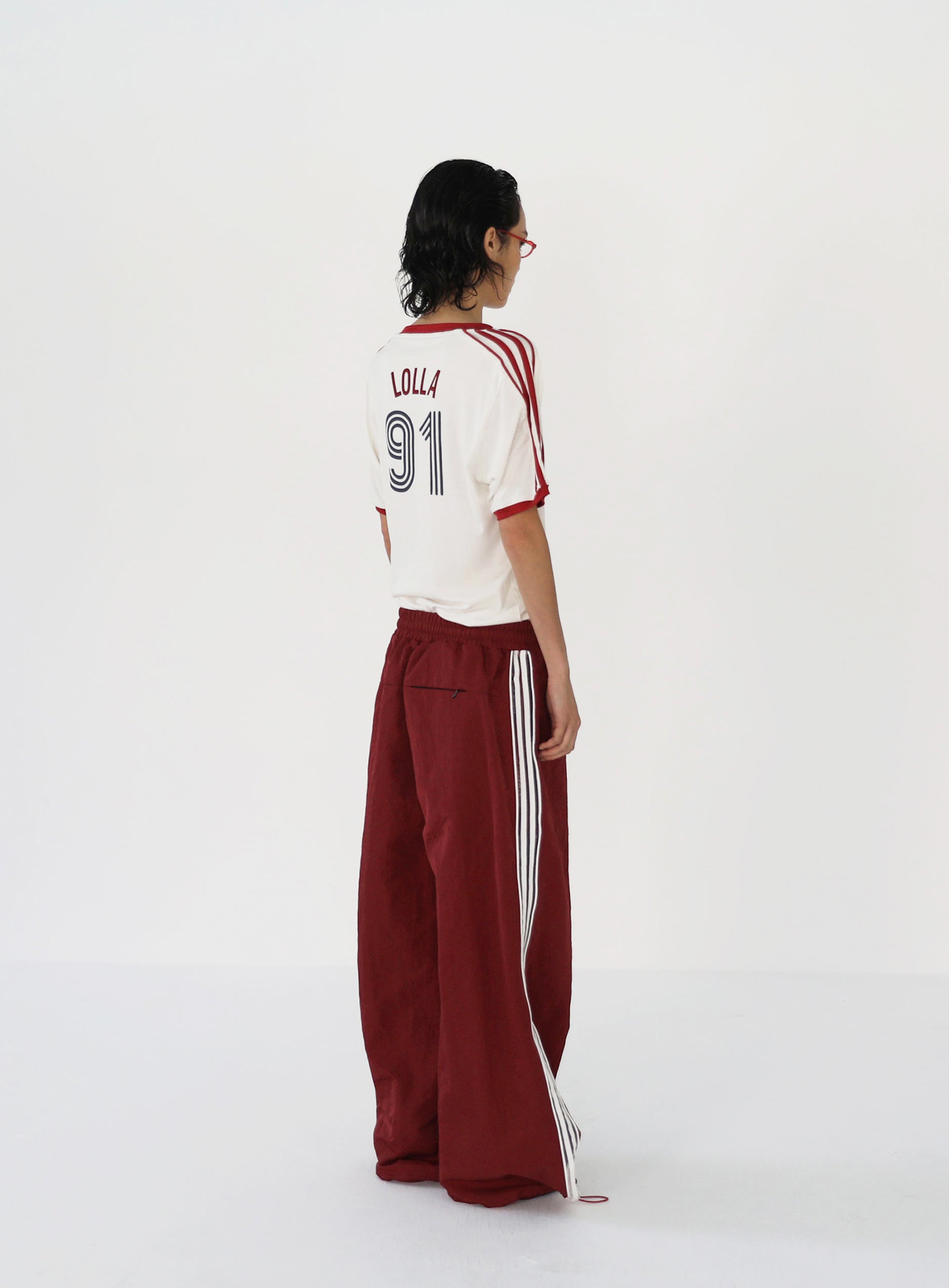 BAD BLOOD Billy SS Track Pants - Red – SeoulSeoul