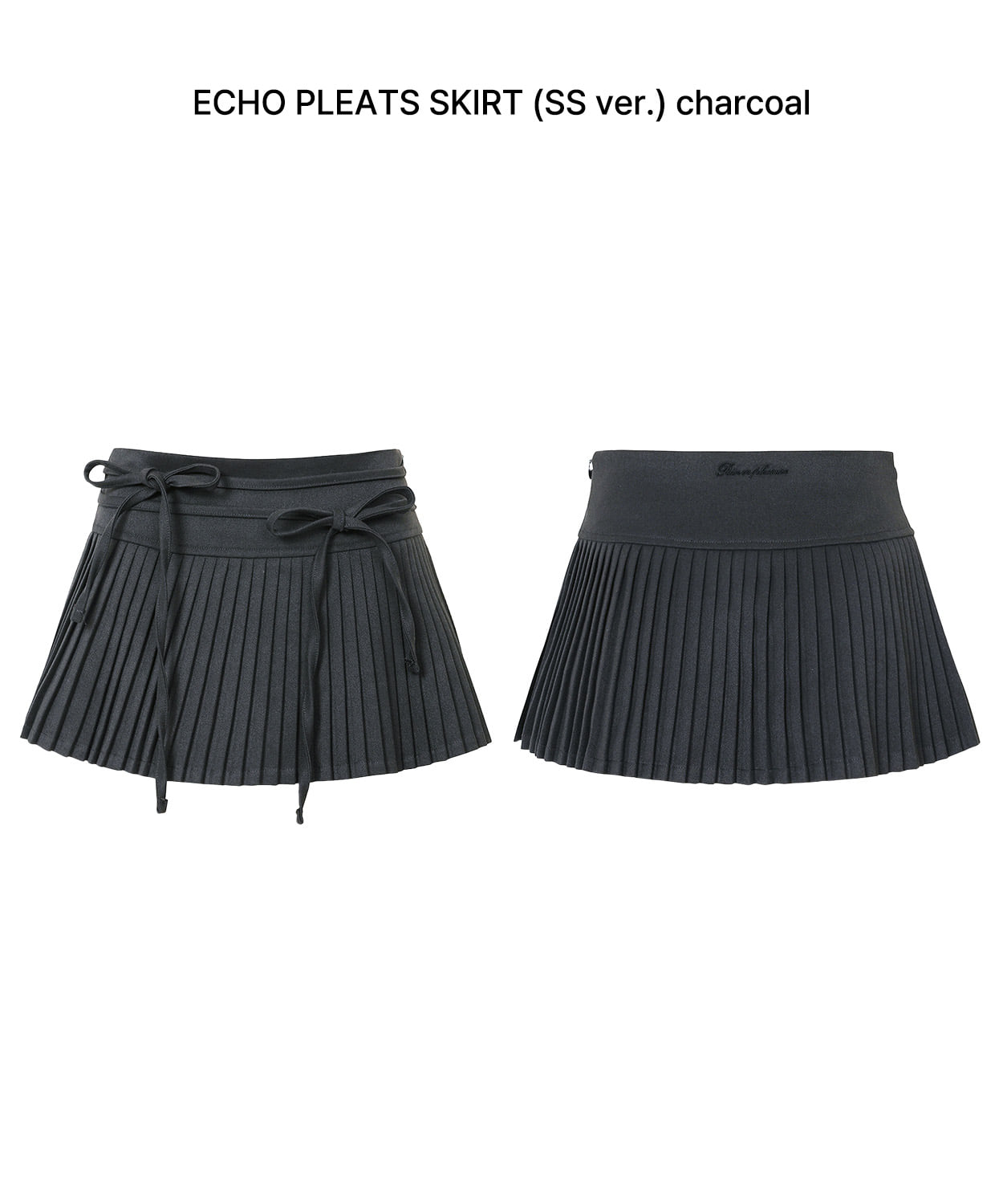 【pain or pleasure】25ss ECHO PLEATS SKIRT (SS ver.) PAIN OR PLEASURE] ECHO PLEATS SKIRT (SS ver.) white – SellerWork