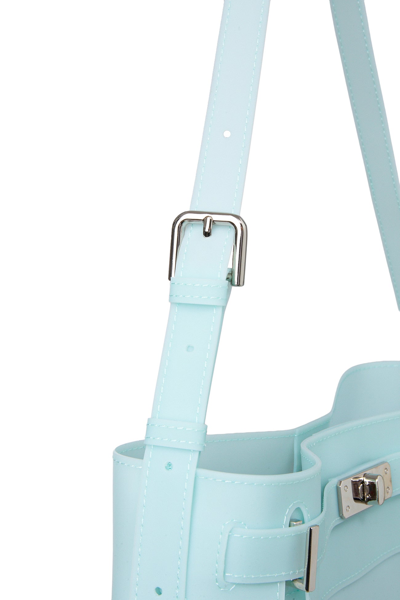 DEINET Jelly Two-Way Middle Bag Ice Blue | Shop Shoulder Bags
