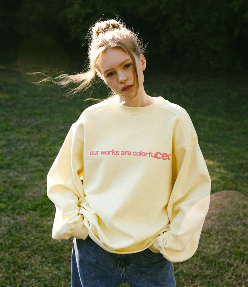 Colorful sweatshirt sales