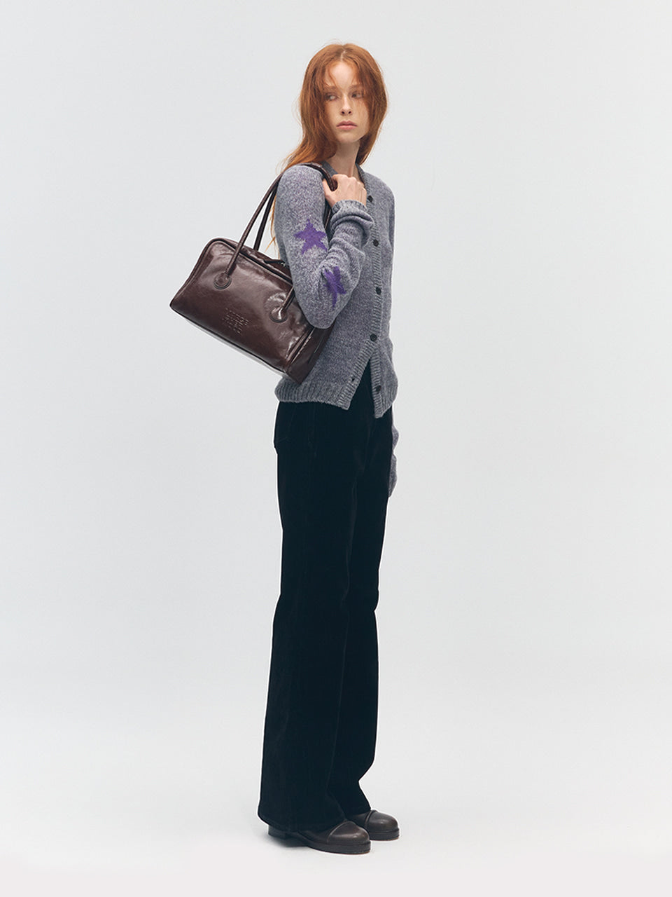 【MARGESHERWOOD】Soft Boston☆韓国 人気☆バッグ SSENSE Exclusive Brown Soft Boston Bag by MARGESHERWOOD on Sale
