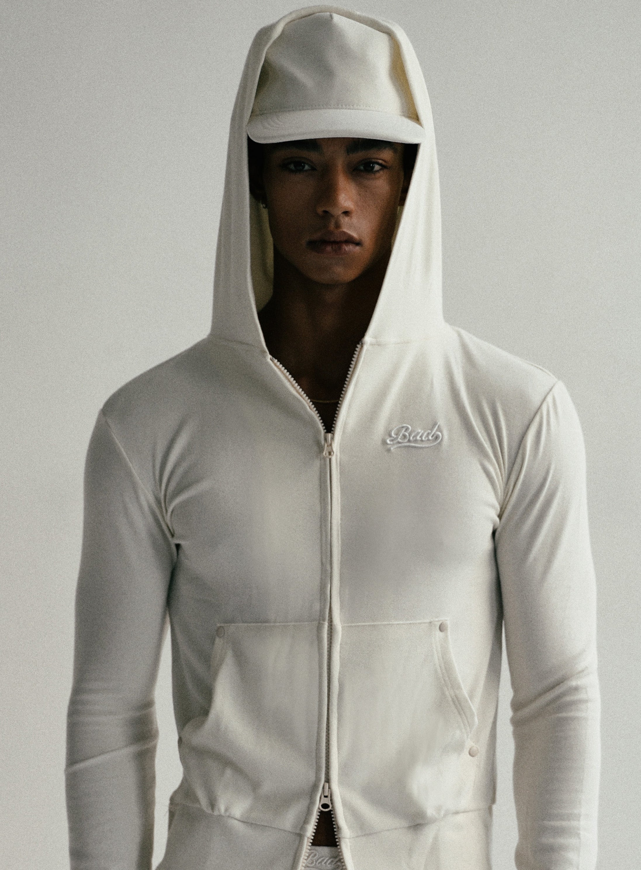 ☆韓国人気☆BADBLOOD☆Beyond Soft Zip-Up Hoodie (BADBLOOD
